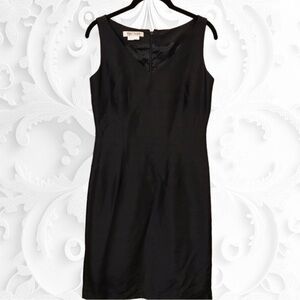 Kay Unger 100% Silk Sleeveless Sheath Dress Size 4
